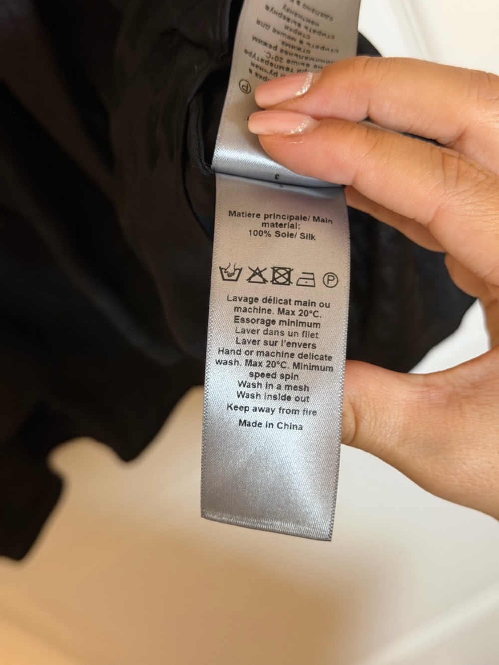 Zadig & Voltaire Rackyla 100% Silk Dress Black Leopard Jacquard Pattern Size S - Picture 8 of 8